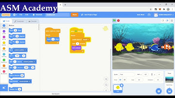 Scratch Programming-Fish Aquarium-Clone in Scratch