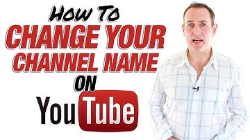 How To Change Youtube Channel Name - Update March 2015