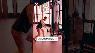 STOP Doing Tricep Pushdowns Like This ❌ #armworkout #fitnessmotivation
STOP Doing Tricep Pushdowns Like This ❌ #armworkout #fitnessmotivation STOP Doing Tricep Pushdowns Like This ❌ #armworkout #fitnessmotivation