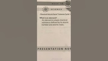 CC Cycle 3 Week 14 Science