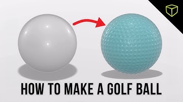 CAD Modeling Deep Dive: Making a Golf Ball