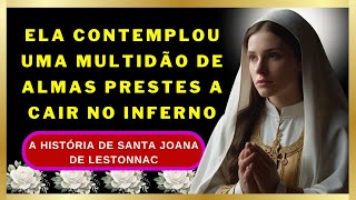 ✝️A História de Santa Joana de Lestonnac ELA CONTEMPLOU AS ALMAS PRESTES A CAIR NO INFERNO🌹