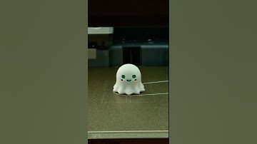 Spooky Ghost Printing Time: 02:56#3dprinting #bambup1s  #timelapse #halloweendecor #ghost