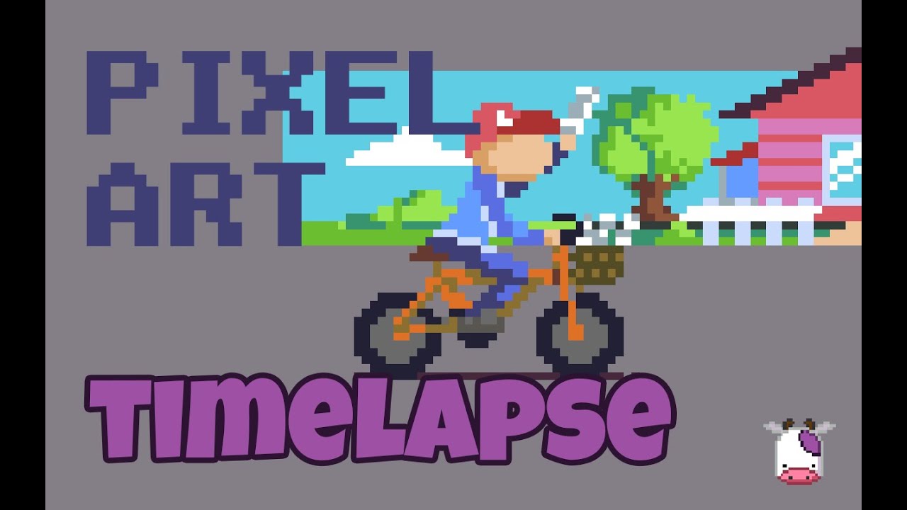 [Timelapse] Pixelart - Paperboy - YouTube