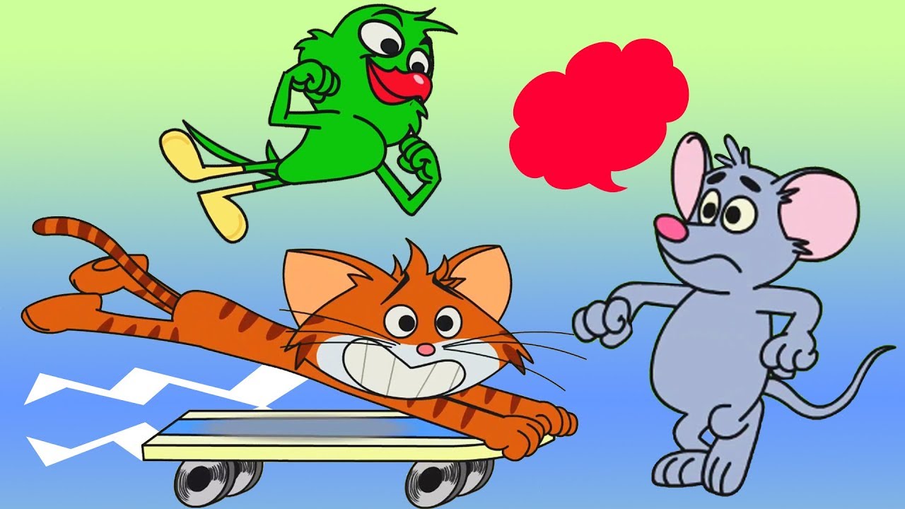 ⁣Kedi ve Papağancık | Kedi Fare kovalamaca | Çocuk Çizgi Filmleri | Chotoonz TV Türkçe ÇizgiFilm