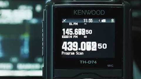 Kenwood TH-D74 Scanning 2 Bands simultaneously