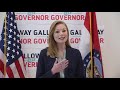 Democratic governor candidate Nicole Galloway