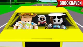 VACANZA IN MACCHINA IN FAMIGLIA SU BROOKHAVEN ROBLOX!