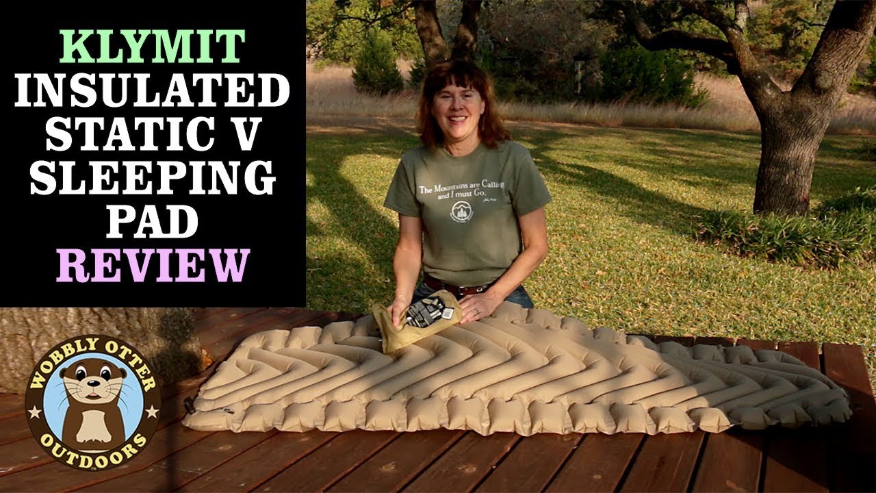 Klymit Insulated Static V Sleeping Pad Review Youtube