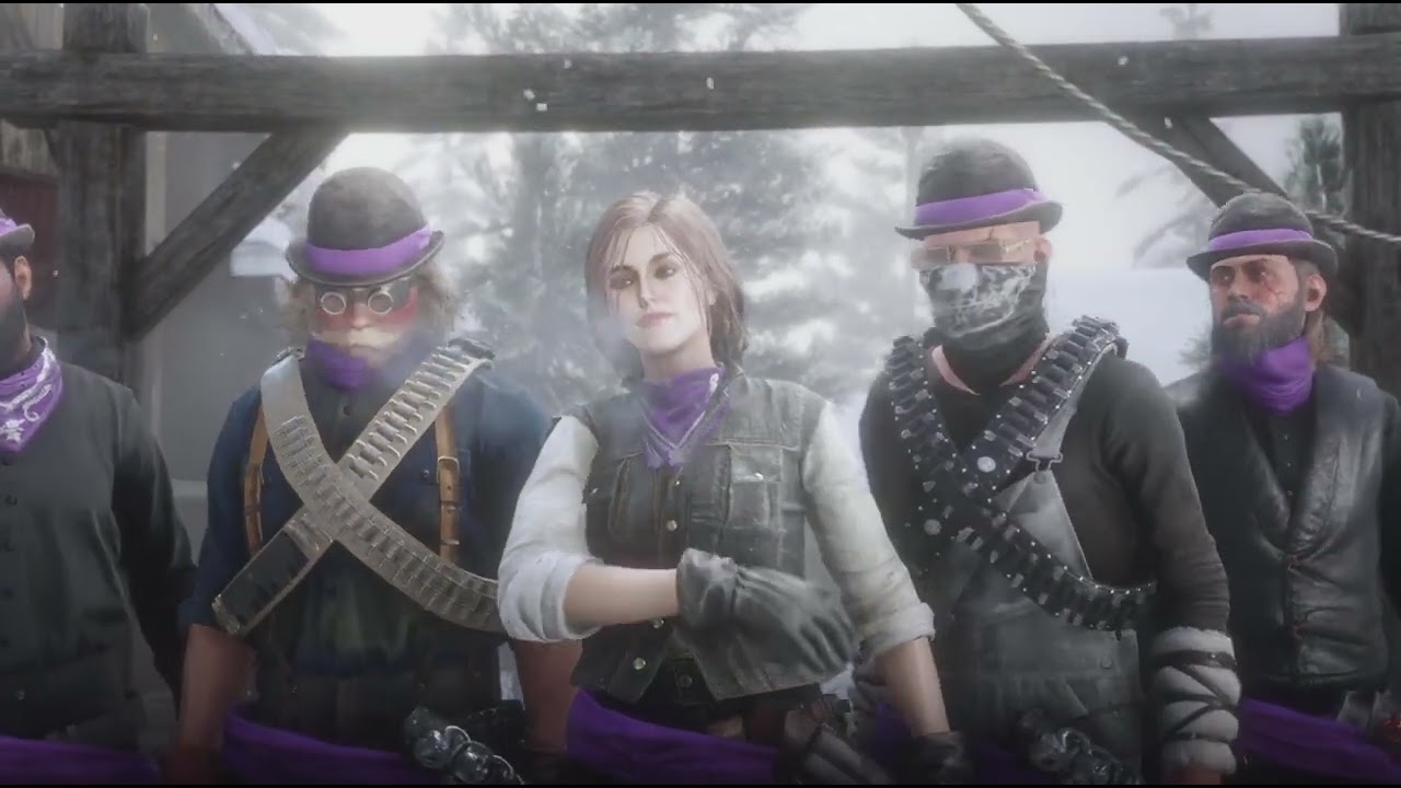 Red Dead Online Festive Showdown Series PVP (Armadillo Assassins Lady G Was In My Game)