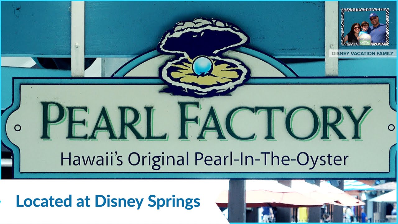 The Pearl Factory at Disney Springs DID WE FIND A PEARL? YouTube
