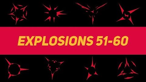 Liquid Elements Explosions 51-60 Motion Graphics Templates