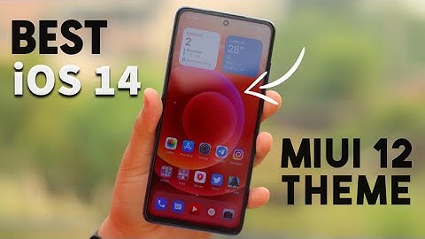 Best APPLE iOS 14 MIUI 12 Theme for Redmi/Poco Phones | MIUI 12 iOS 14 Theme 🔥🔥