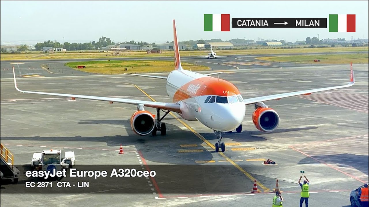 EXPIRING EMIRATES MILES? | easyJet Europe A320ceo | Catania ✈ Milan LIN