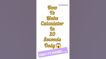 Learn how to make a "Calculator"📲 in Python in 20 seconds only??#shorts #learnpython #trendingshorts