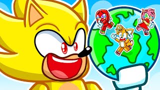 Thumbnail for Me Convertí en SUPER SONIC en Come el MUNDO en Roblox!