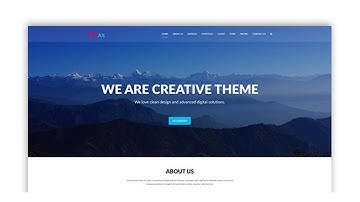 Max l One Page PSD Template | Themeforest Website Templates and Themes