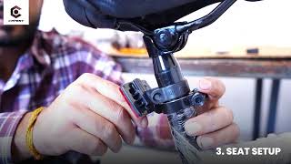 Infinity Red Gear 21 Speed 26T Bicycle | Cycle assembly | Installation video | Fitting - CAPENT BIKE