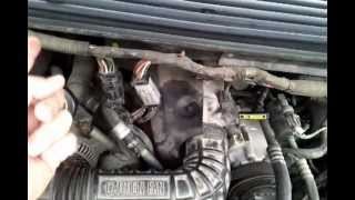 Ford Aerostar tune up prep