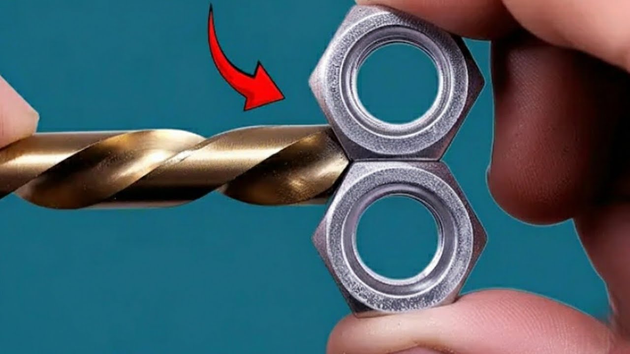 The best way to sharpen a drill bit, in just 2 minutes for beginners! Simple, fast, effective
