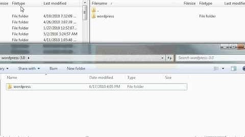 How to install WordPress 3 - WordPress 3  Tutorial