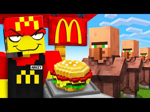 We Opened Our Own McDonalds In Minecraft