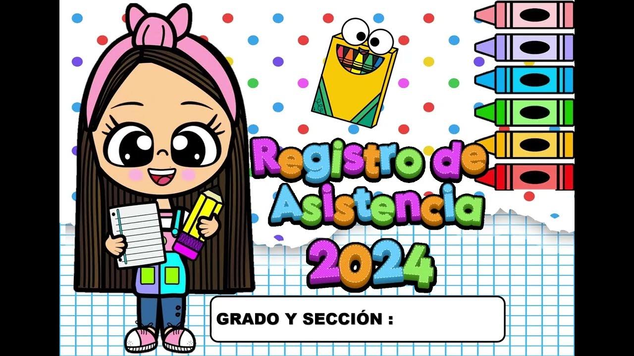 Registro de asistencia 2024 en power point - YouTube registro-de-asistencia-2024-en-power-point-youtube