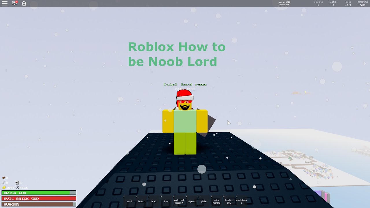 Roblox Every Border Game Ever How To Be Noob Lord Youtube - game admin in roblox gaming games lords