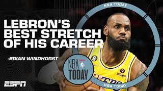 LeBron James is keeping the Lakers in Play-In spot contention - Brian Windhorst | NBA Today