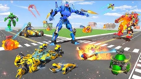 Robot Ajidar Machine,Police robot game with city robot transforming rampage-Temu Gamer.