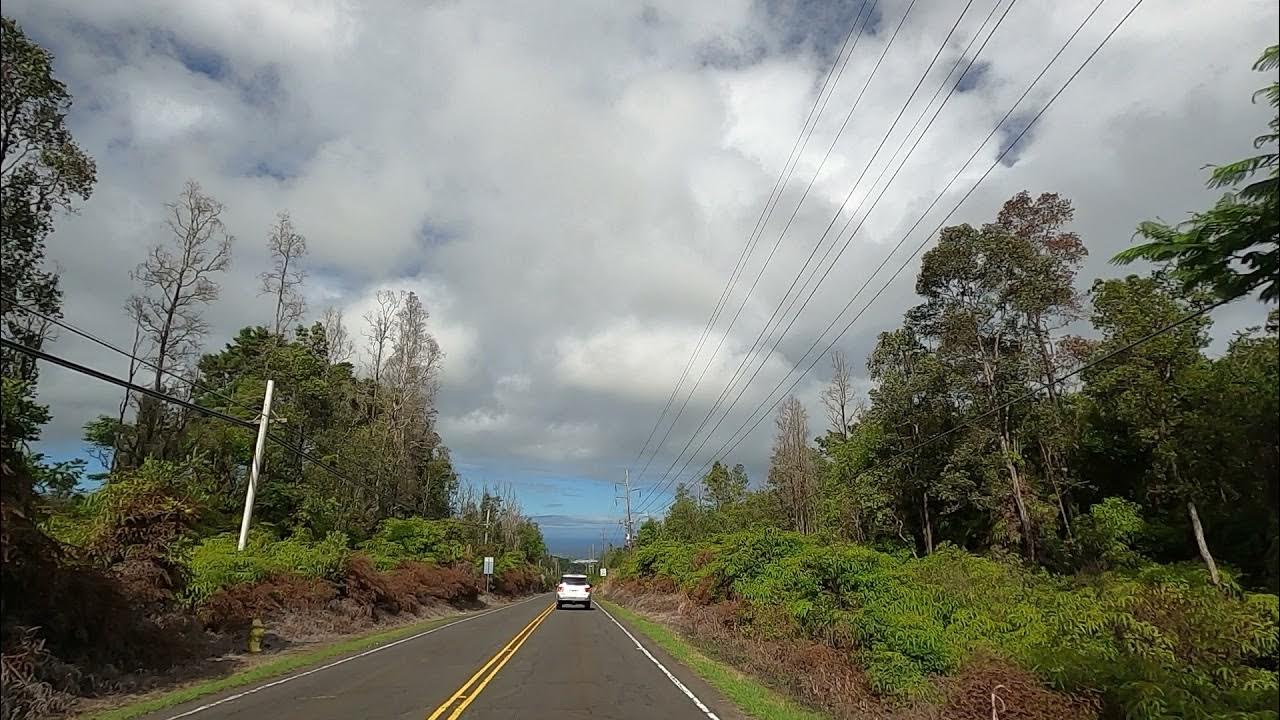 Driving Down Kaumana Drive in Hilo, Hawaii YouTube