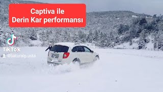 👍👍Chevrolet Captiva kar performansı..🧿🧿🤩 | snow performance drift