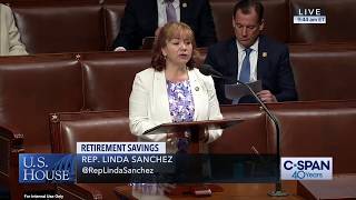 Rep. Linda Sánchez Floor Statement on the SECURE Act