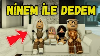 NİNEM İLE DEDEM BİZE GELDİ😊AYŞEM ECE ARI💥ARIGİLLER🐝ROBLOX BROOKHAVEN🏡RP