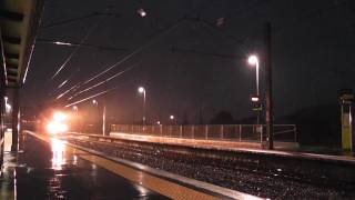 KiwiRail train 268 through Mana Station
