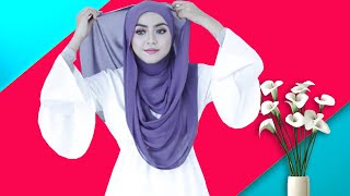 9 GAYA CANTIK – CARA PAKAI TUDUNG SHAWL SIMPLE KEMAS DAN CANTIK TERPESONA – QotrunNada