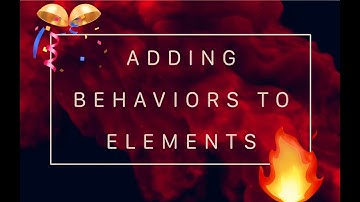 Adding Behaviors to Reality Composer