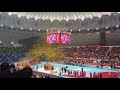 女子ハンドボール世界選手権 閉会式の様子