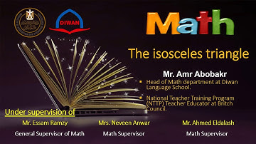 The isosceles triangle - Prep 2
