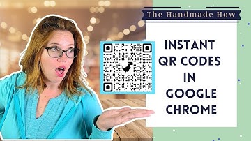 How To Make A QR Code in Google Chrome QUICKLY and FREE