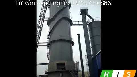 Lò nung vôi công nghiệp dạng đứng tiết kiệm nhiên liệu