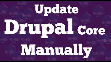 Update Drupal 7 core to the latest version manually