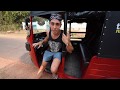 How to drive a TUK TUK in SRI LANKA