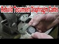 How To Rebuild Tecumseh Diaphragm Carburetors with Taryl