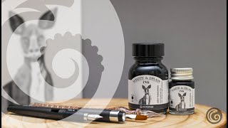 Octopus Write & Draw Ink GREY KANGAROO wasserfeste, dokumentenechte Tinte, Tusche für Füller, Pinsel
