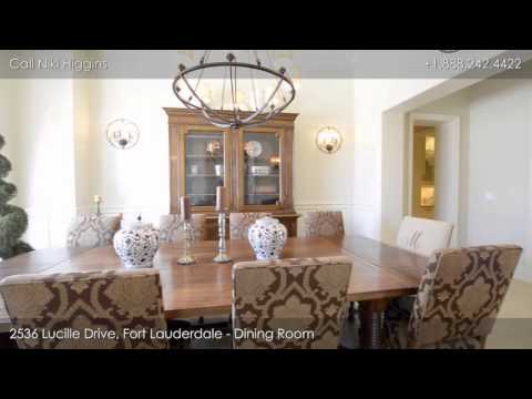 2536 Lucille Drive, Fort Lauderdale, FL home video tour