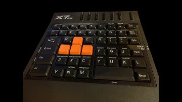 Washable gaming unit a4tech X7 g100