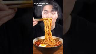 LAVA SPICY RAMYEON MUKBANG 🌋🔥 ASMR | Fiery Noodles Eating Sounds