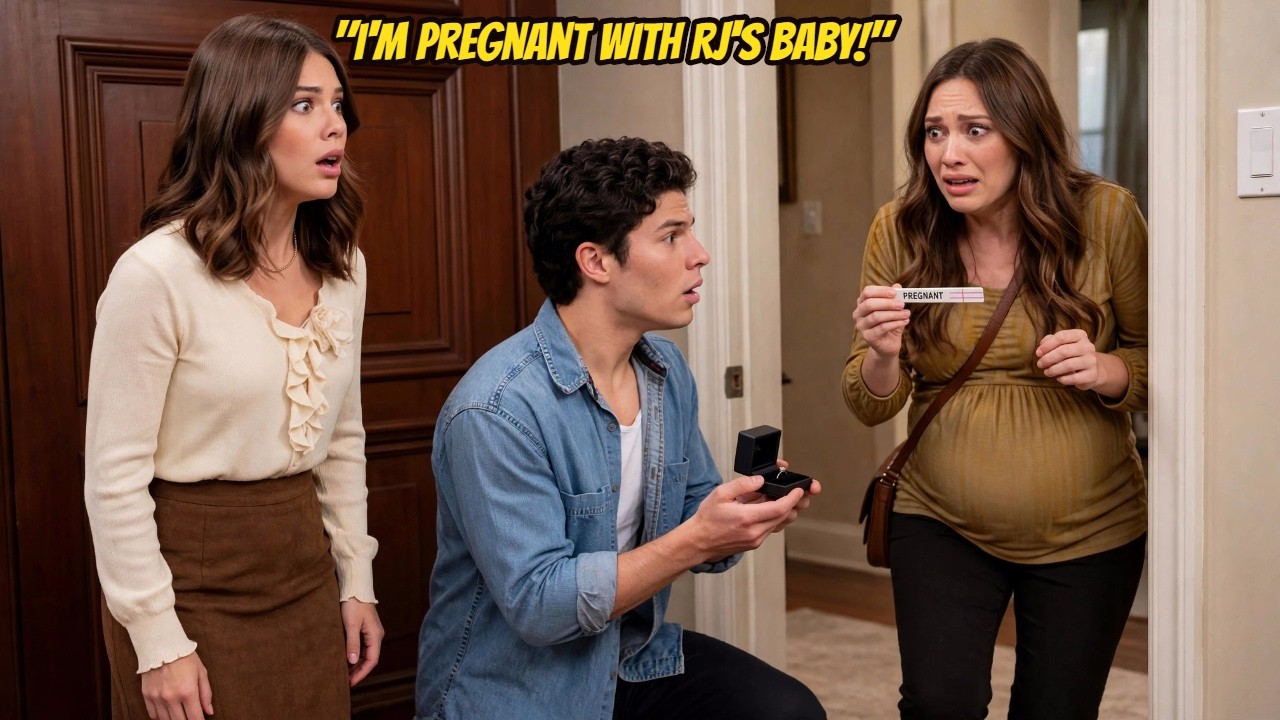 "I'm pregnant with RJ's baby!" Dylan shouted when RJ confessed his love to Electra B&B Spoilers