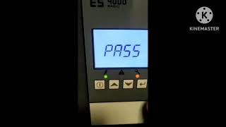 ES4000 Basic controller. How to reset Service alarm.